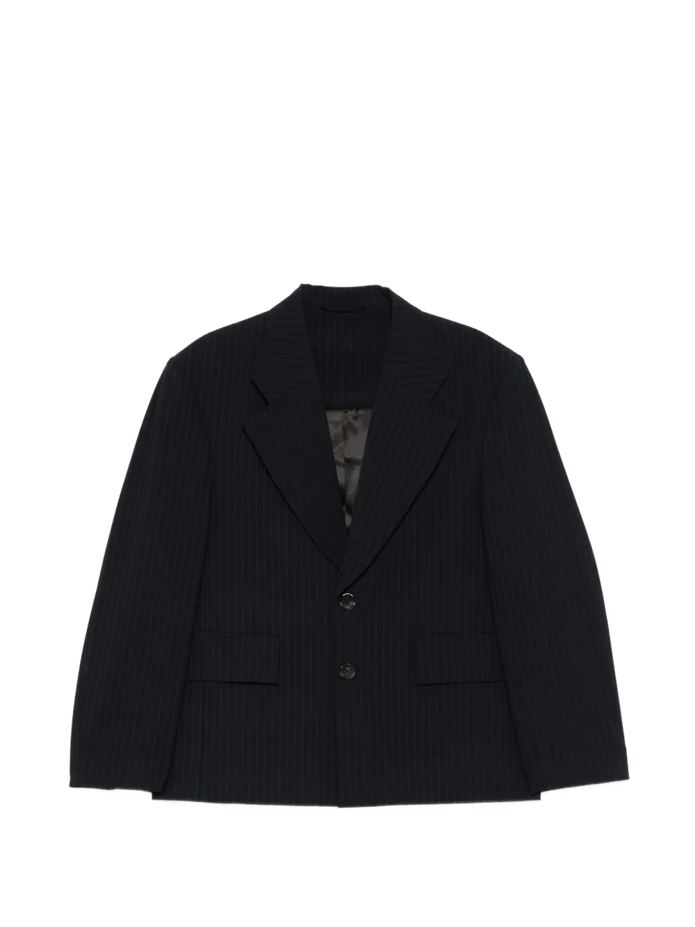 Séfr Somin Pinstriped Blazer In Blue