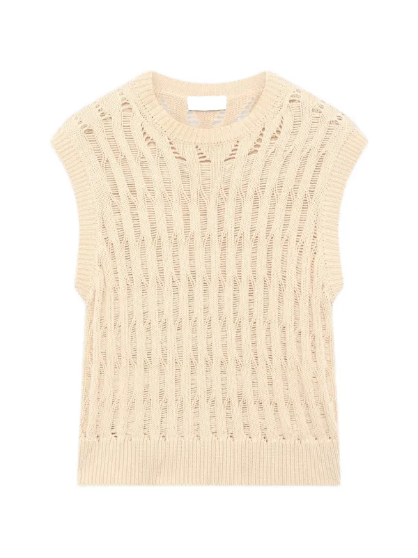 Lardini オープンニットベスト | ニュートラル | FARFETCH JP