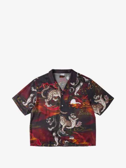 EVISU leopard-print shirt