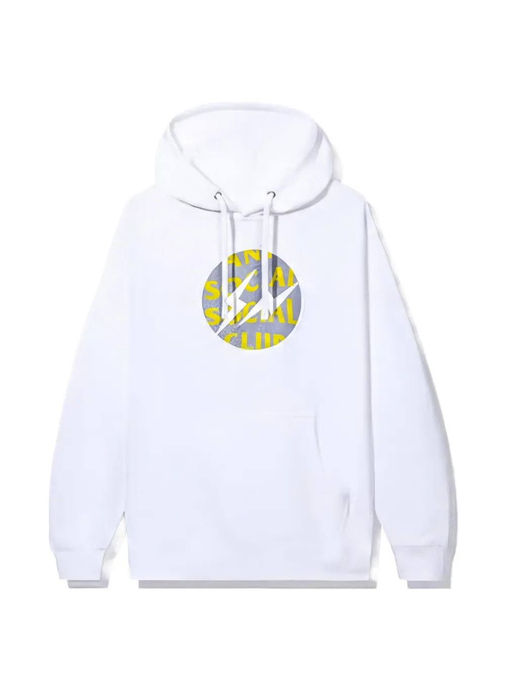 Anti Social Social Club x Fragment Called Interference hoodie - Bianco