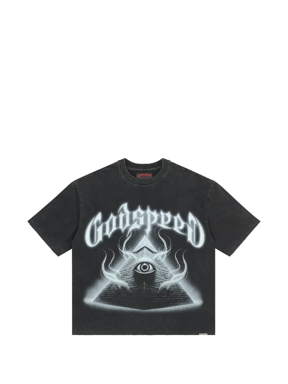 GODSPEED graphic-print cotton T-shirt - Nero