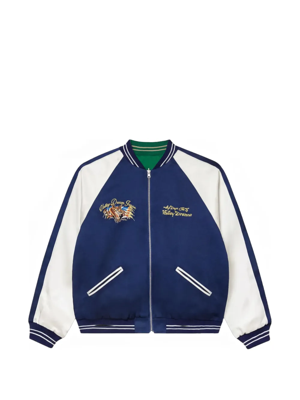 Vale Reverso Sukajan jacket - Blu