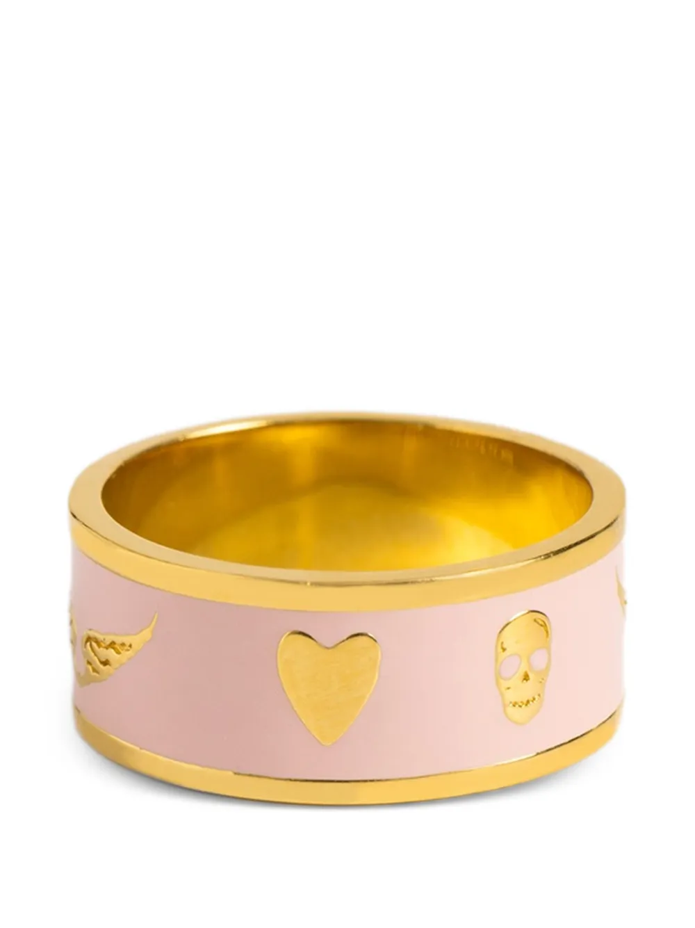 Zadig&Voltaire Anello con teschio - Oro