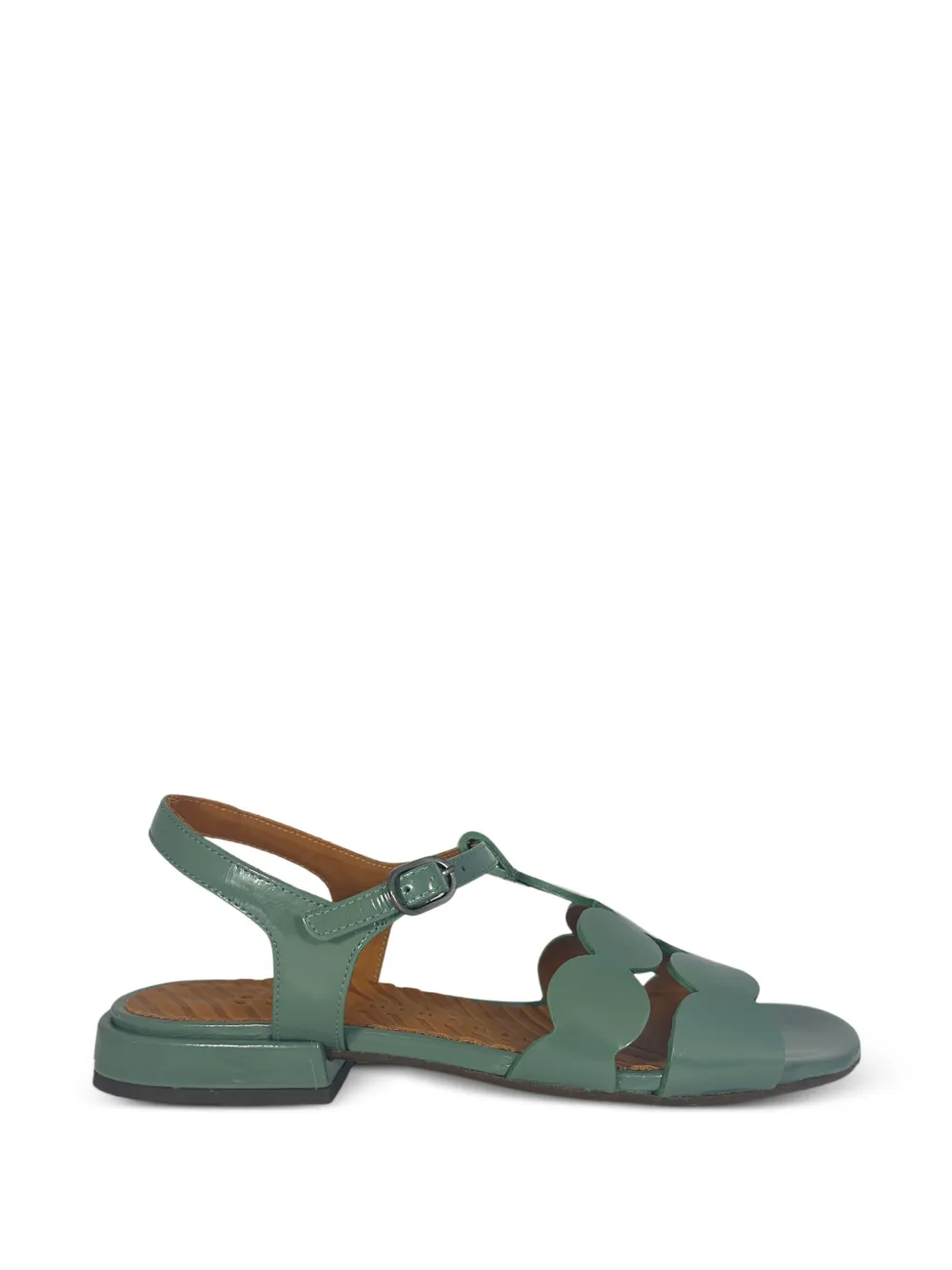 Chie Mihara Toika leren sandalen Groen