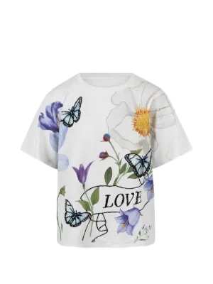 Alice+Olivia アイコンロゴTシャツ ビーズ レア 美品 送料込 Alice+Olivia(アリスオリビア) Tシャツ・カットソー(レディース