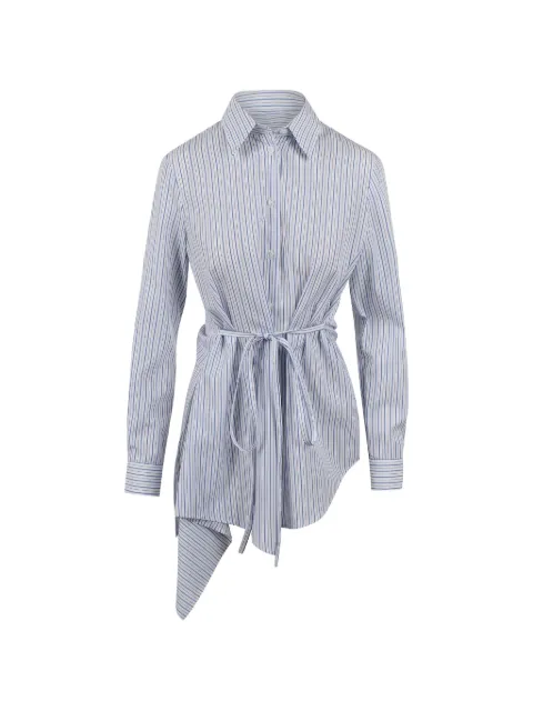 BALOSSA striped asymmetric shirt