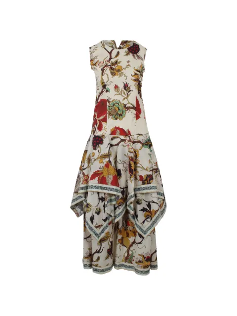 PHILIPPA 1970 Cova floral-print layered maxi dress