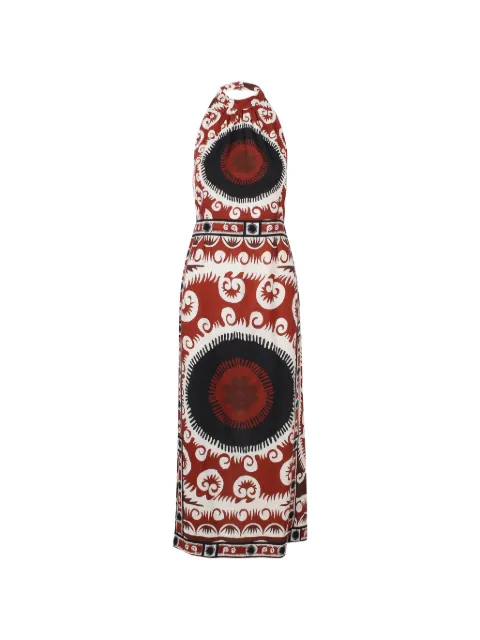 PHILIPPA 1970 Asia graphic-print dress