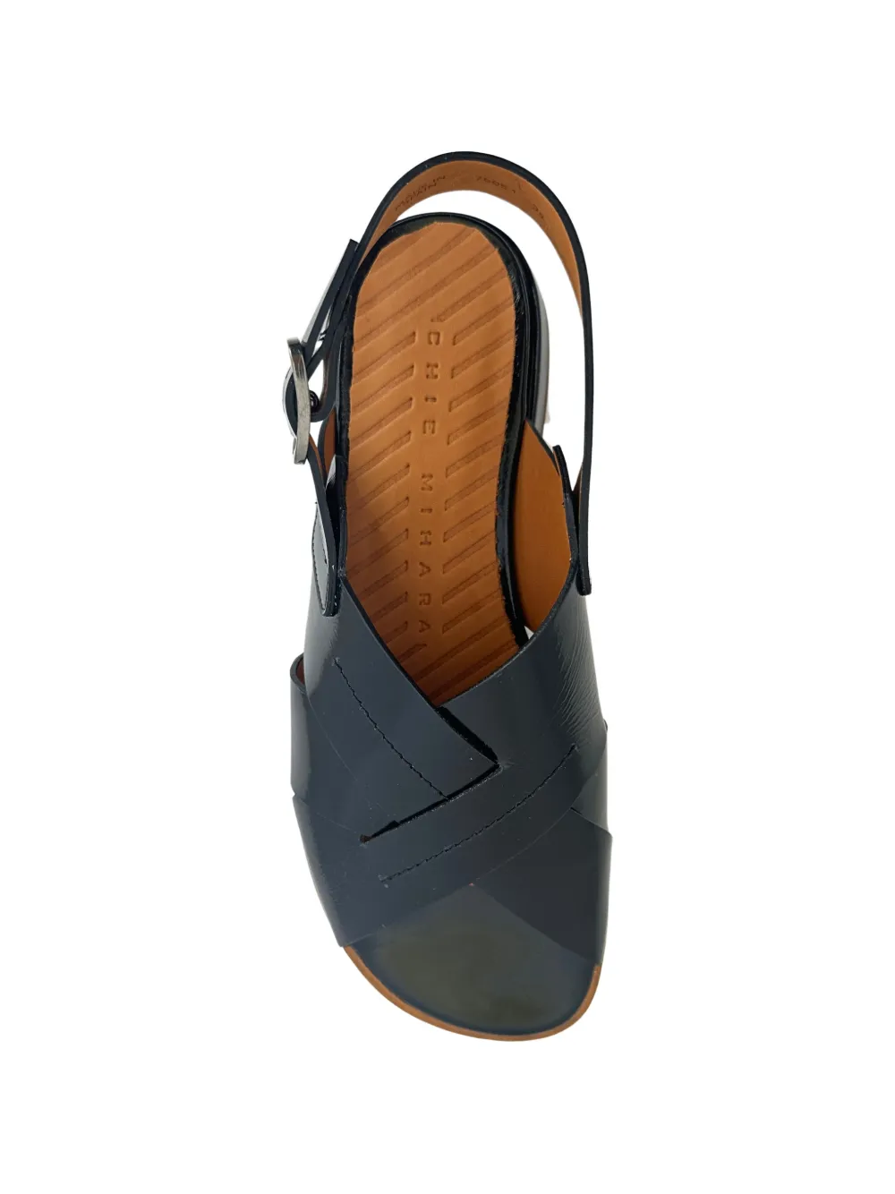 Chie Mihara Sandalen met kruisbandjes Zwart