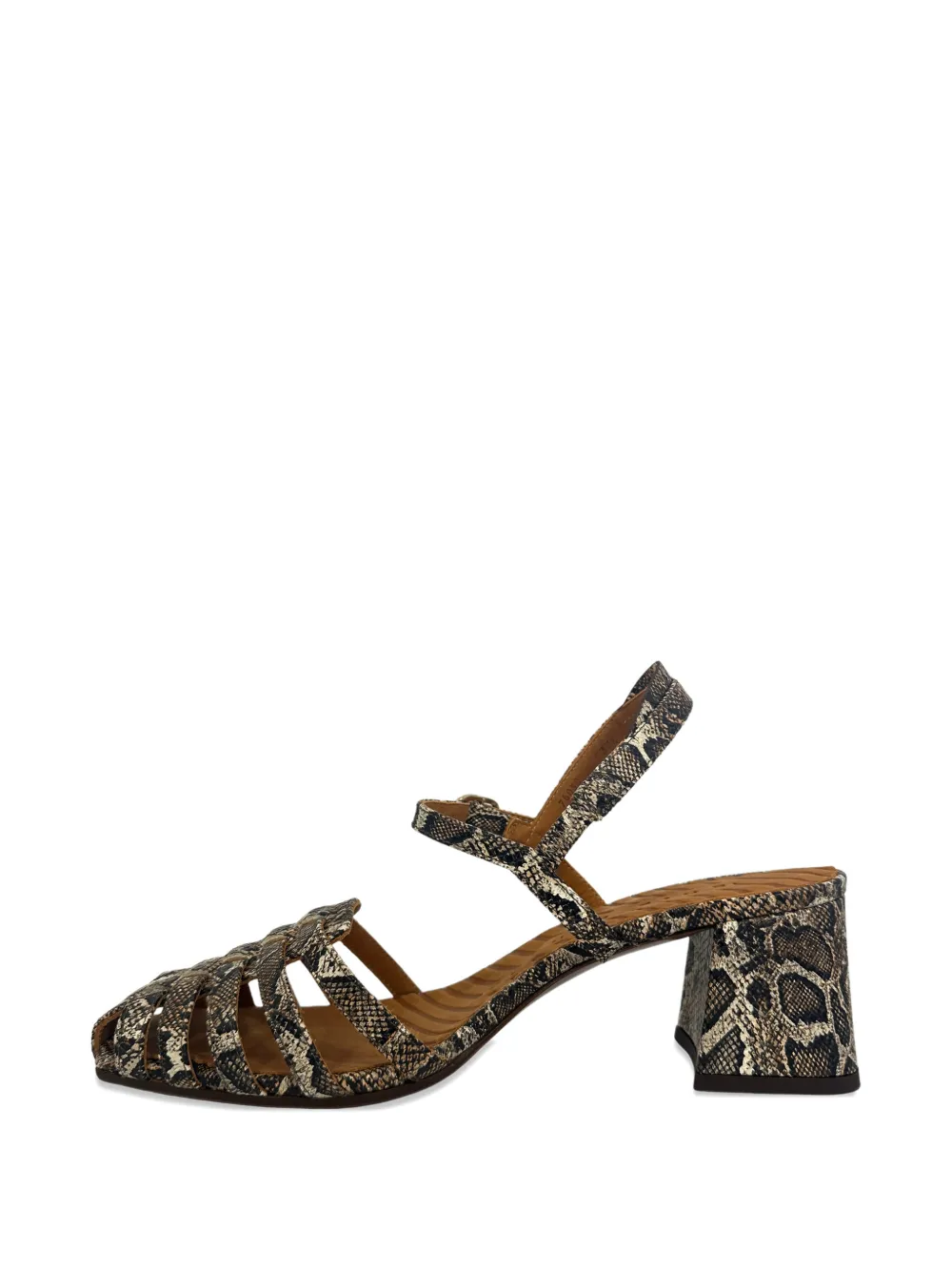 Chie Mihara Voku caged sandals Grijs