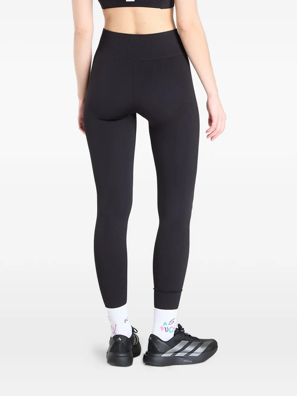 adidas Workout Essentials gebreide legging Zwart