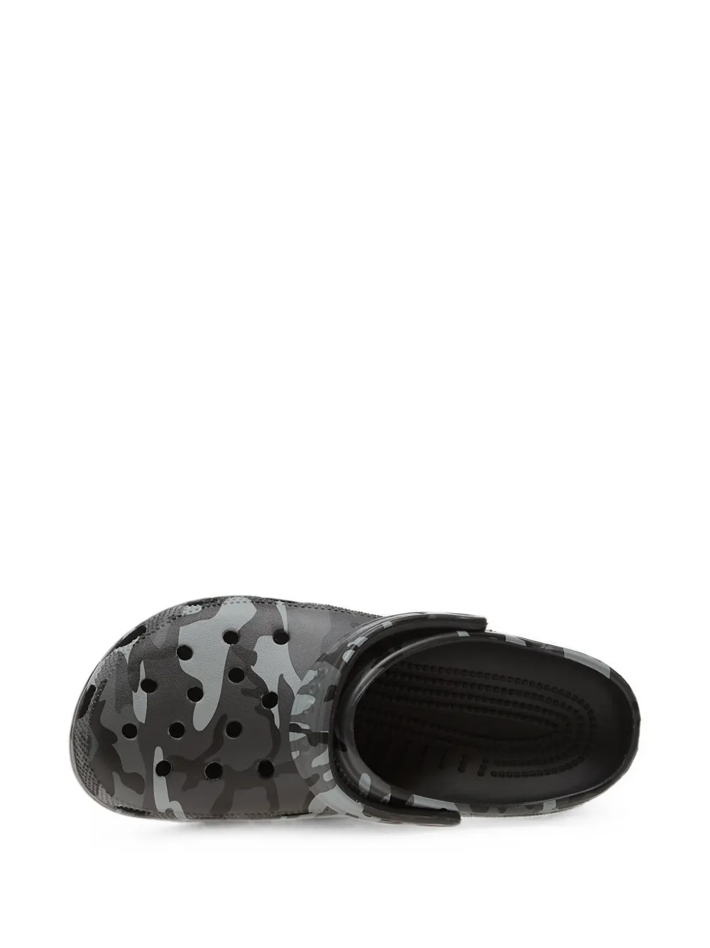 Crocs Classic camouflage-print clogs Zwart