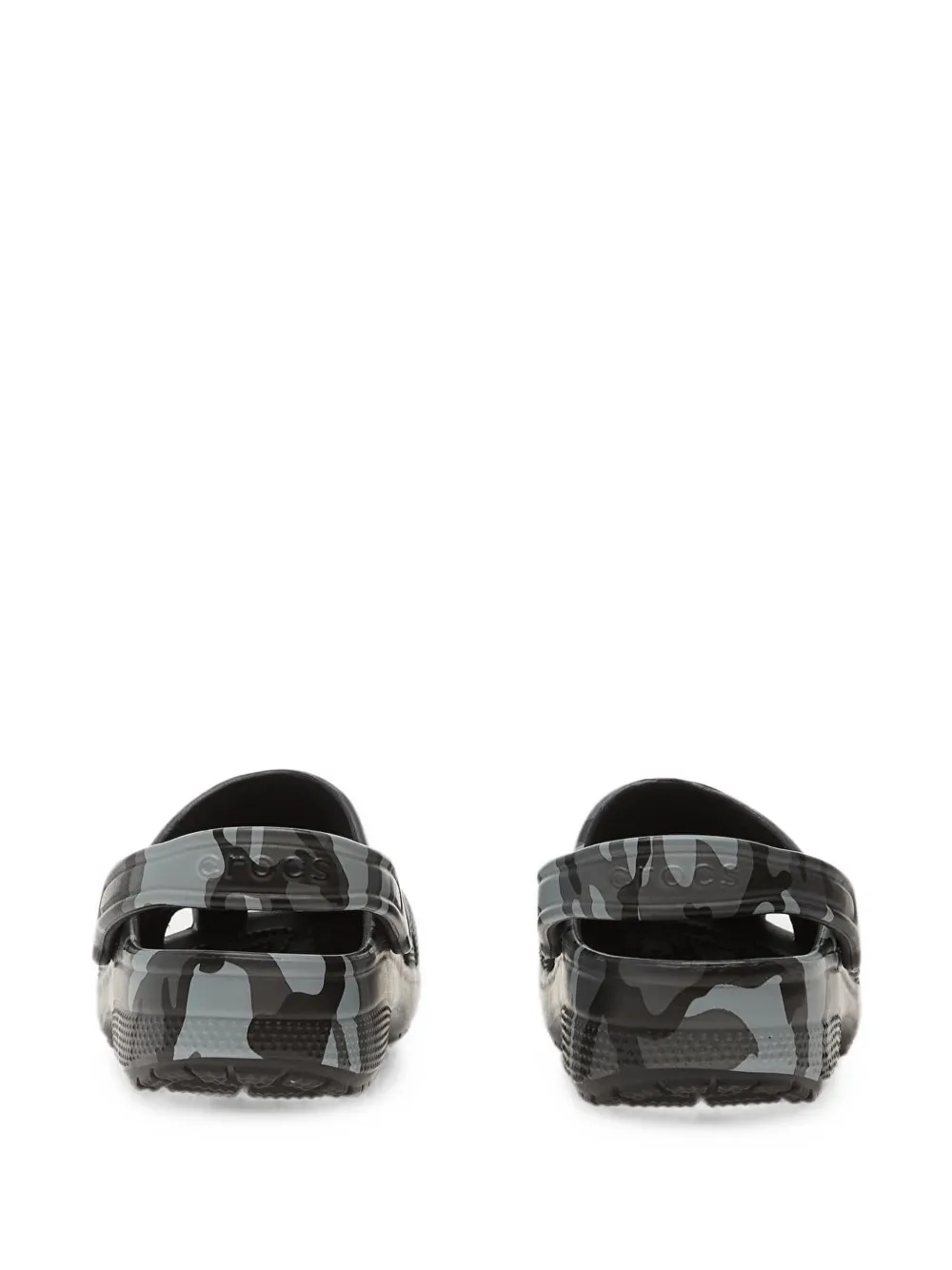 Crocs Classic camouflage-print clogs Zwart