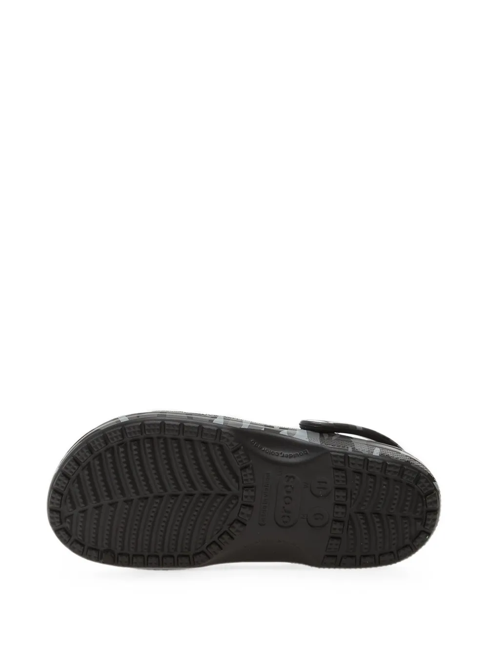 Crocs Classic camouflage-print clogs Zwart