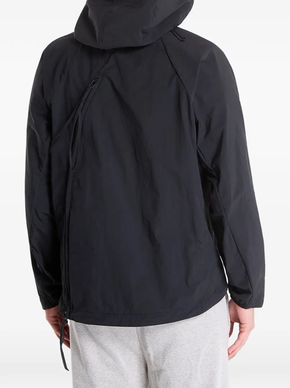 Post Archive Faction Jack met asymmetrische rits Zwart