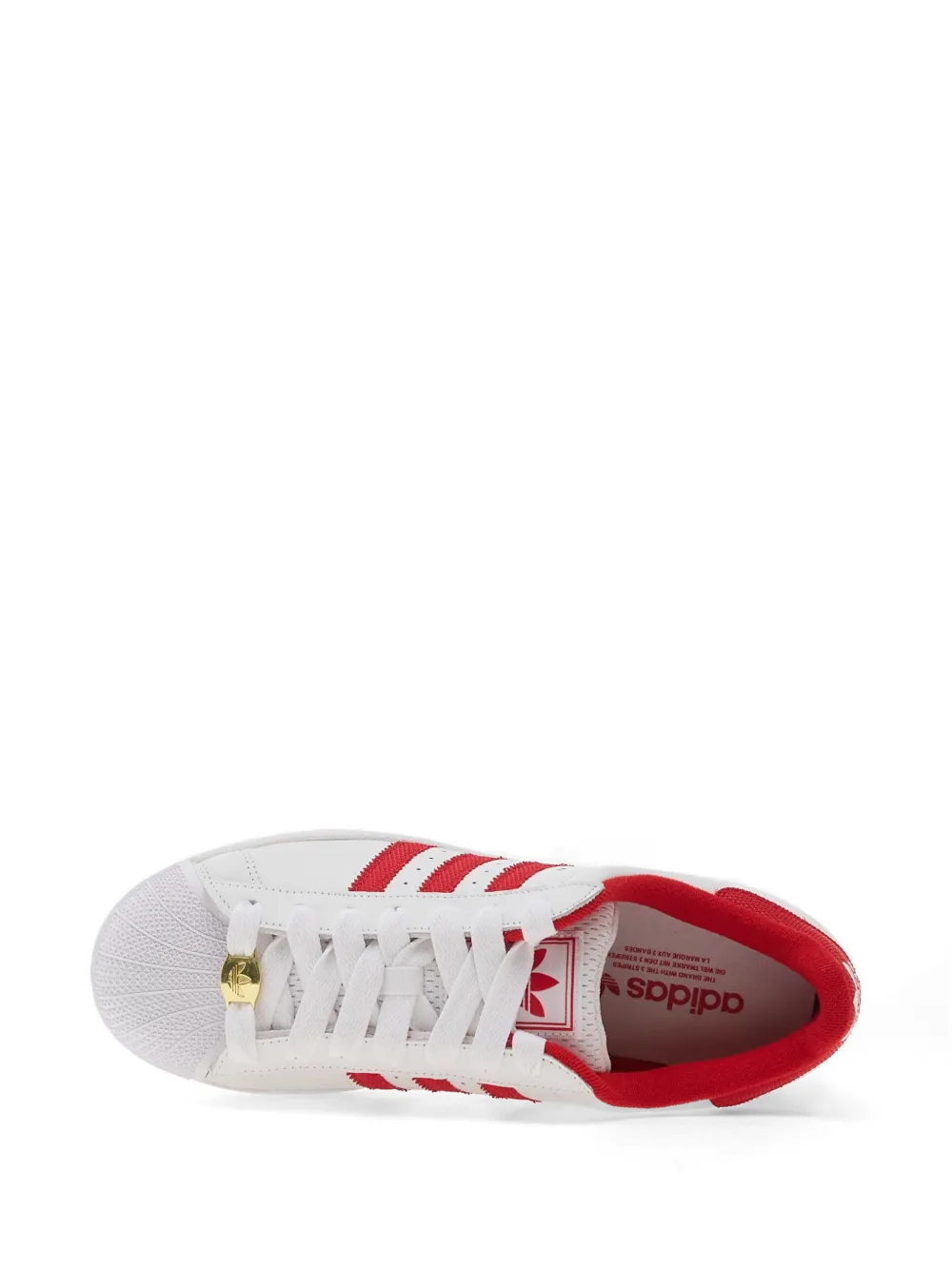 adidas Superstar II lace-up sneakers Wit