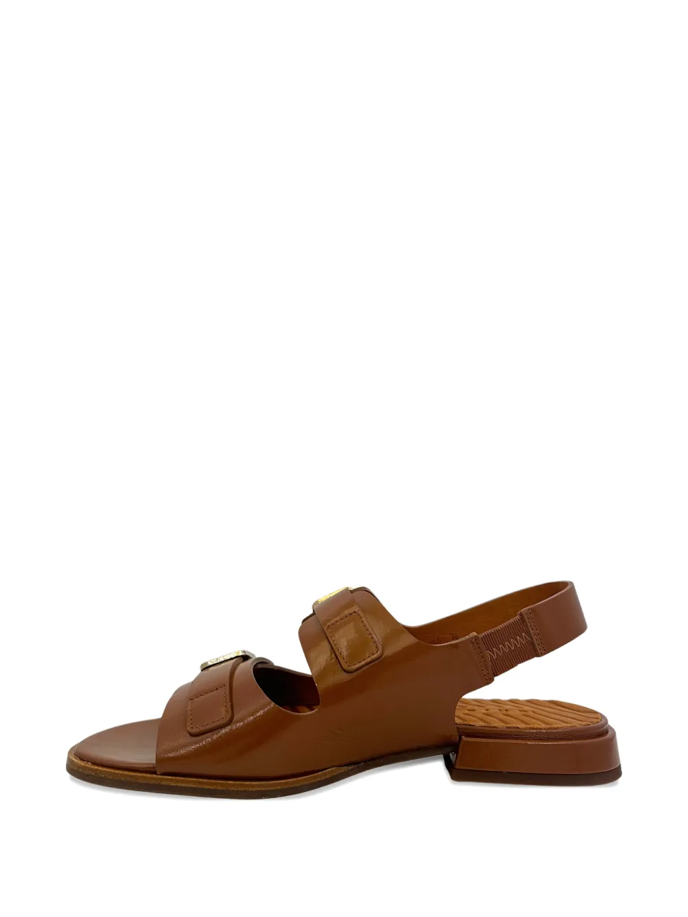 Chie Mihara Wena buckled leather sandals Bruin