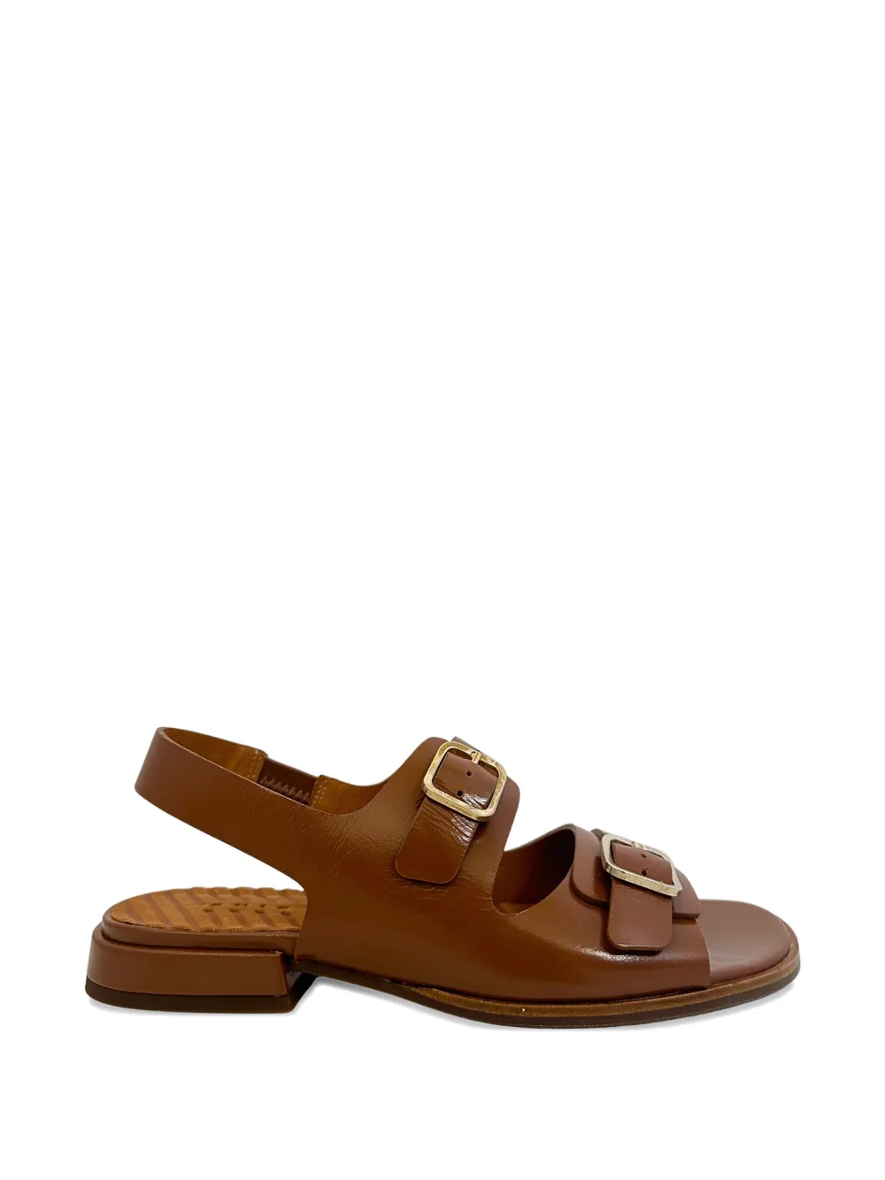 Chie Mihara Wena buckled leather sandals Bruin