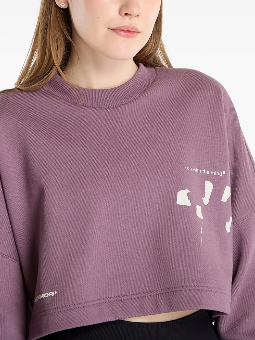 adidas Sweater met logoprint Paars