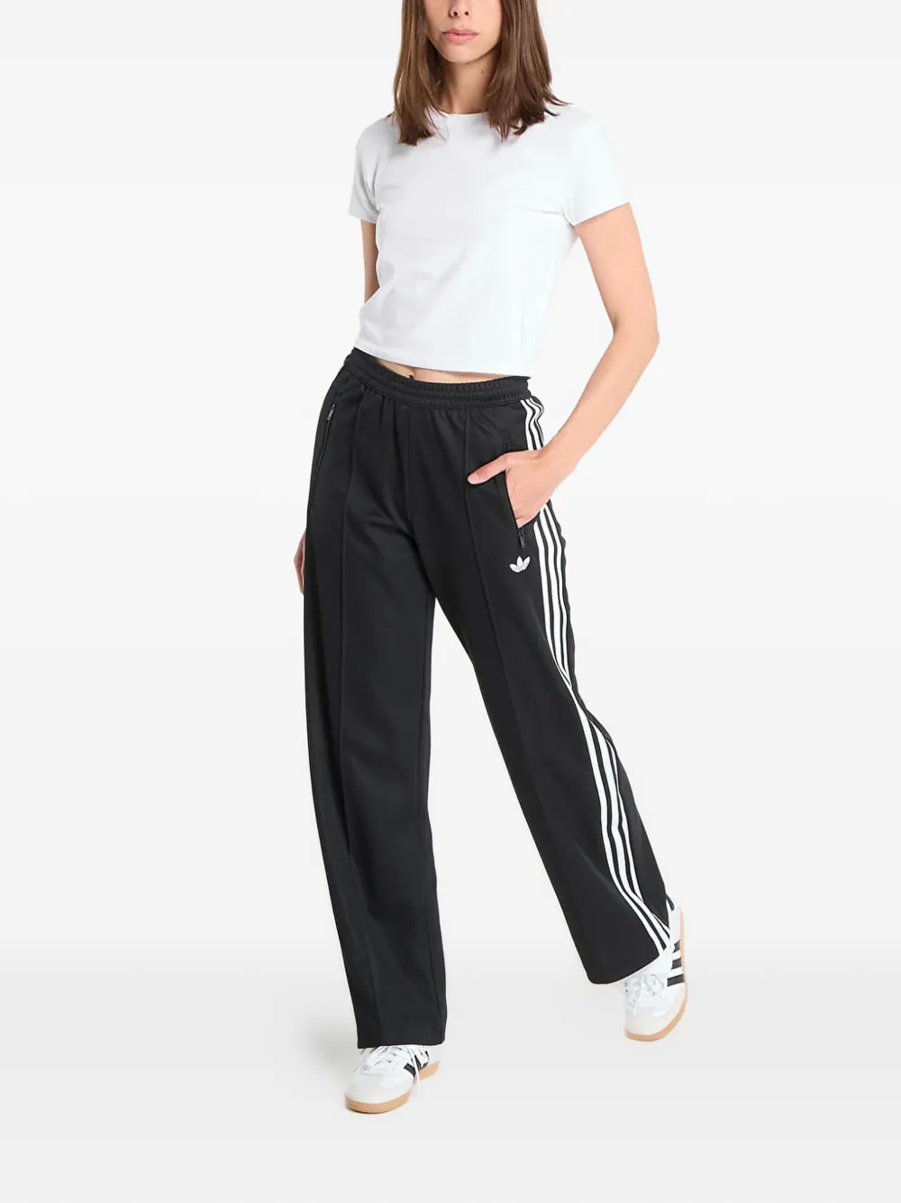 adidas Classic trainingsbroek met geborduurd logo Zwart