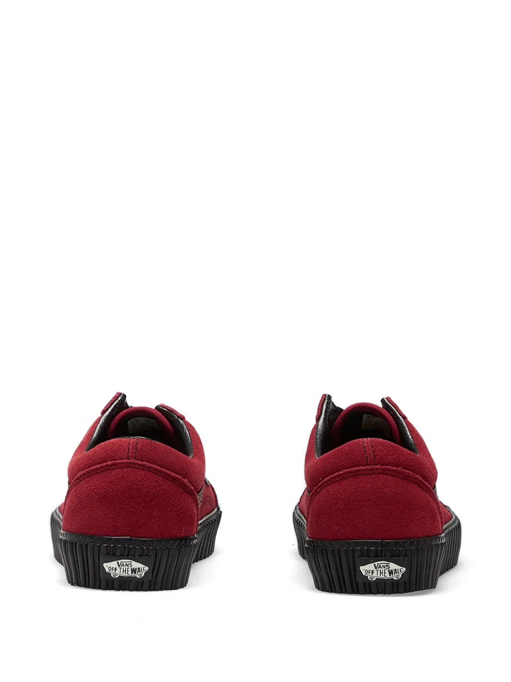 Vans Old Skool logo-patch sneakers Rood