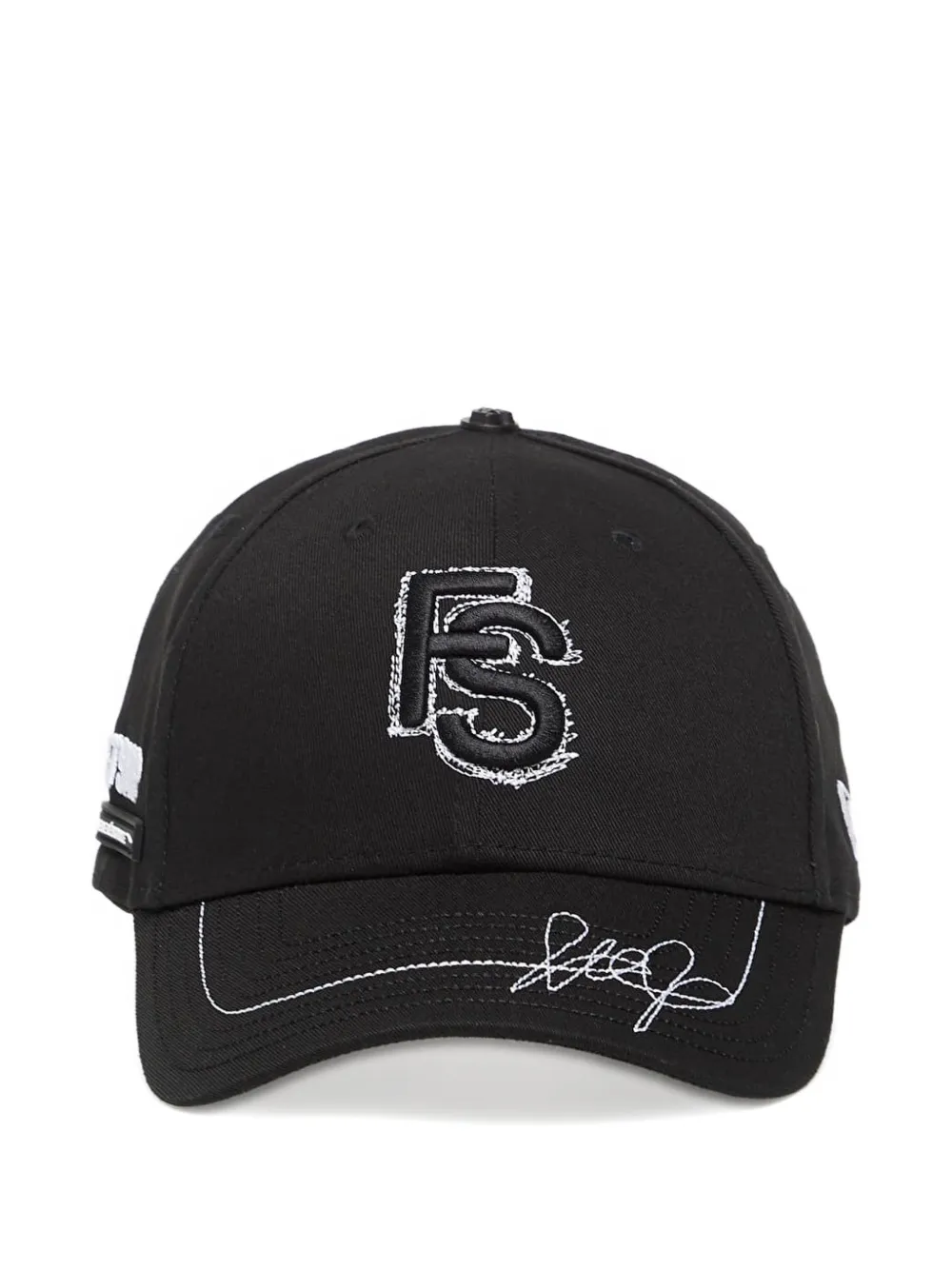 NEW ERA CAP 9FORTY embroidered trucker cap - Nero
