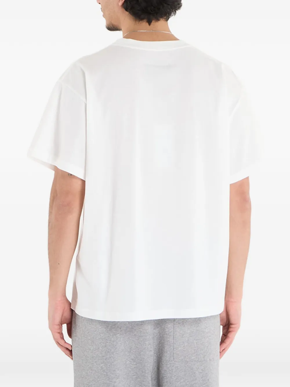 MM6 Maison Margiela T-shirt met logopatch Wit