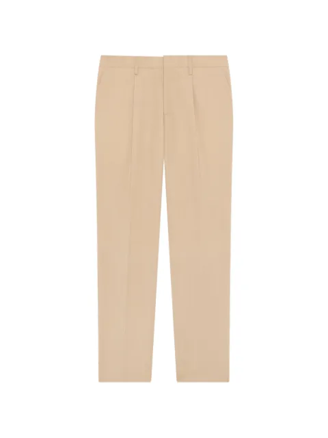 Lardini pantalon en laine à design plissé