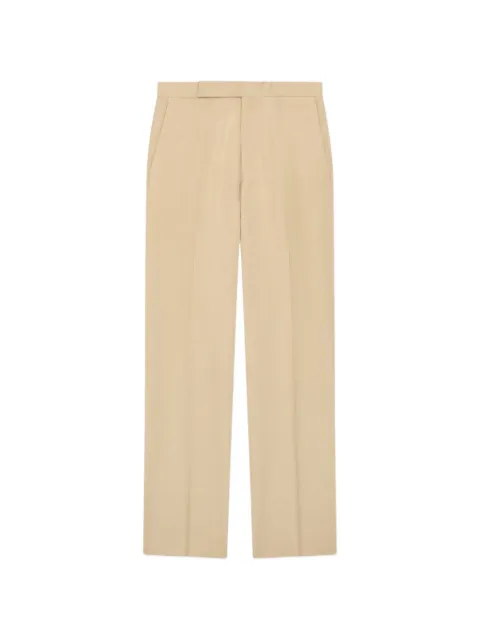 Lardini flat-front trousers