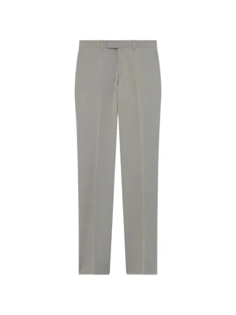 Lardini flat-front trousers