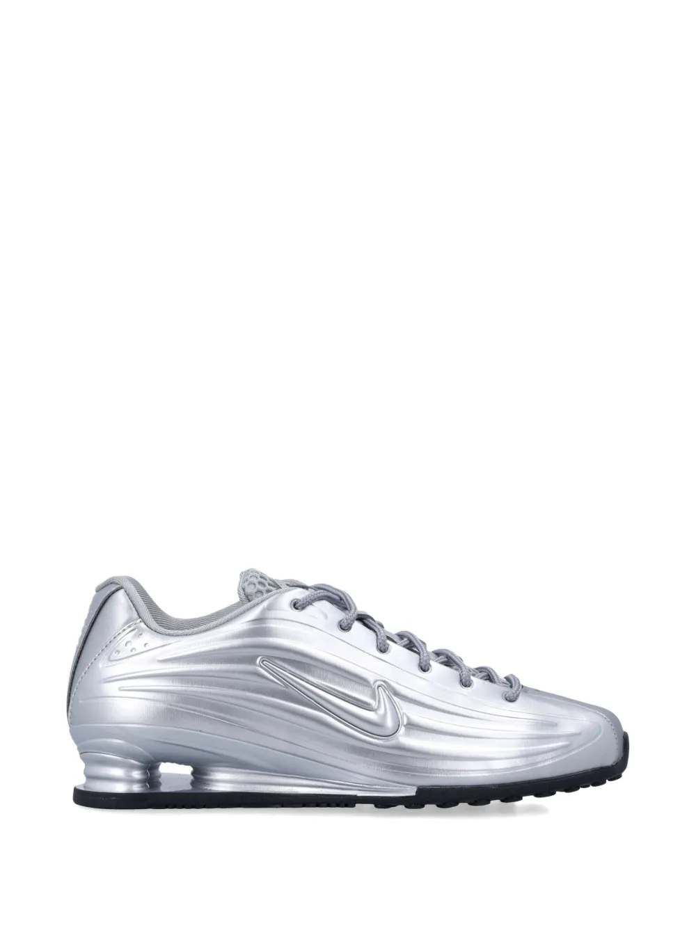 Nike Cortez metallic sneakers Zilver