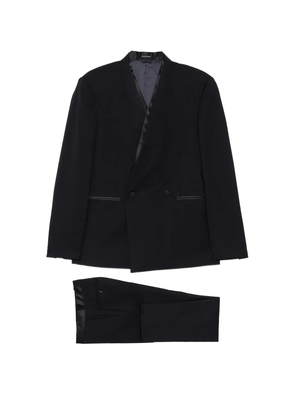 Tagliatore double-breasted suit - Blu