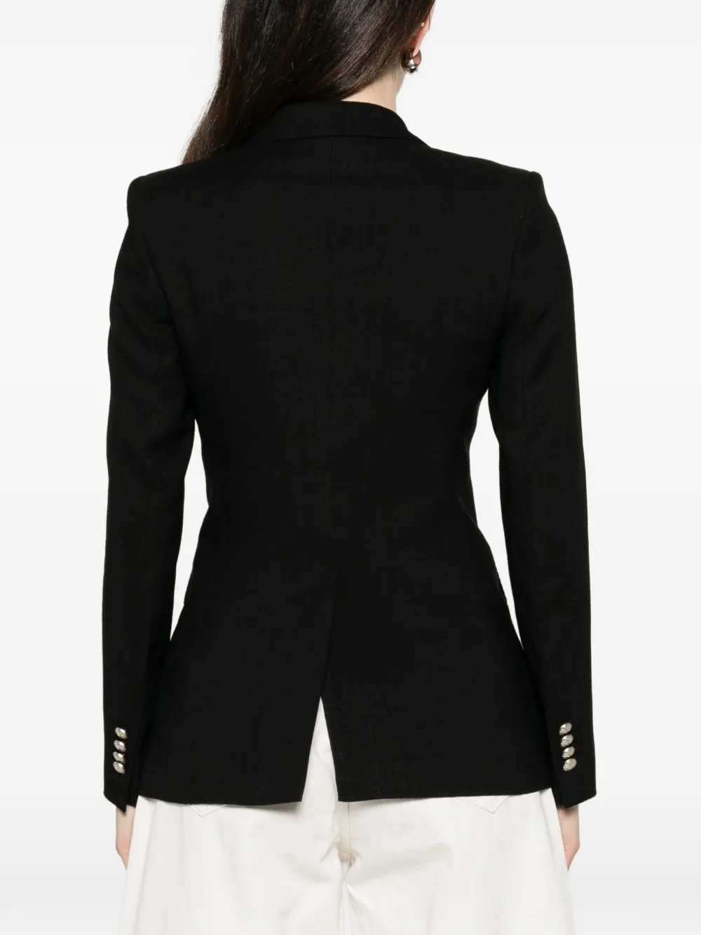 Tagliatore Blazer met dubbele rij knopen Zwart