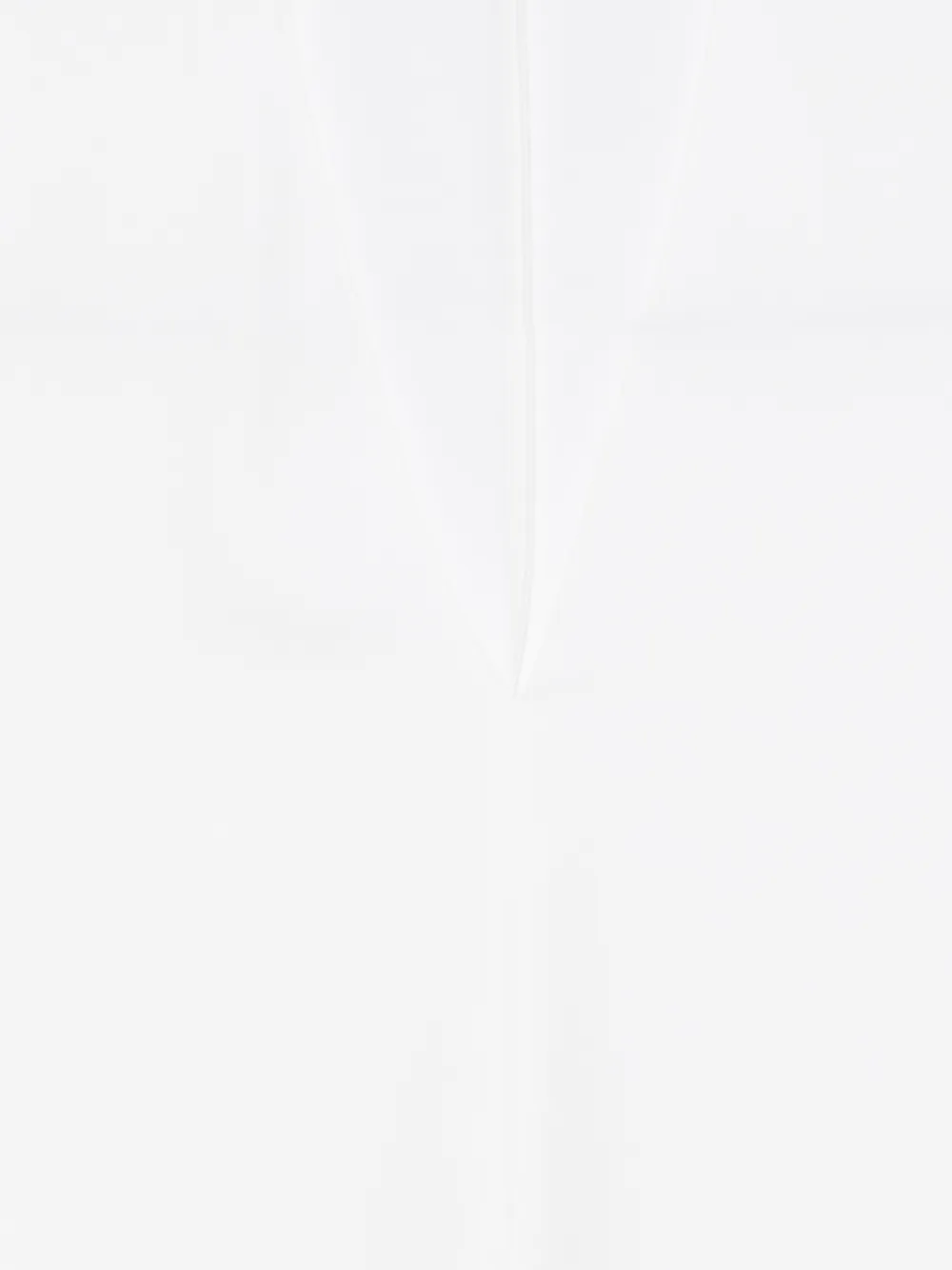 Blanca Vita Blouse met V-hals Wit