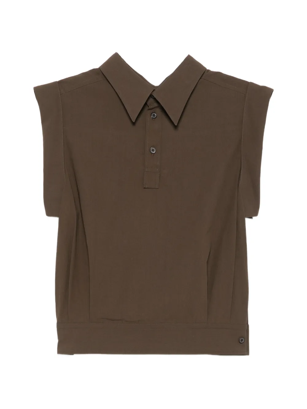 Issey Miyake Odd blouse - Braun