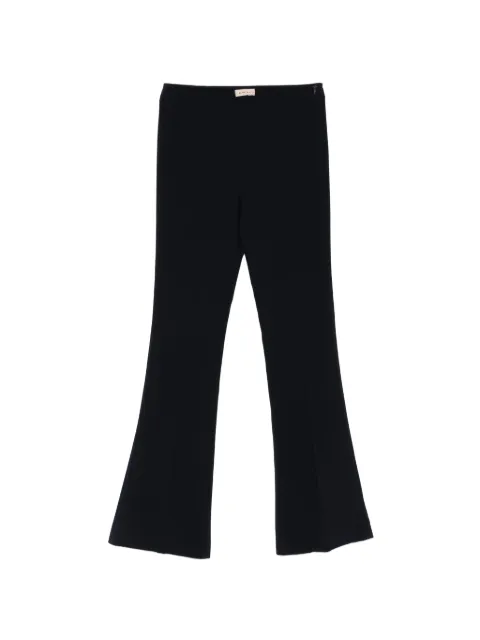 Blanca Vita pressed-crease flared trousers