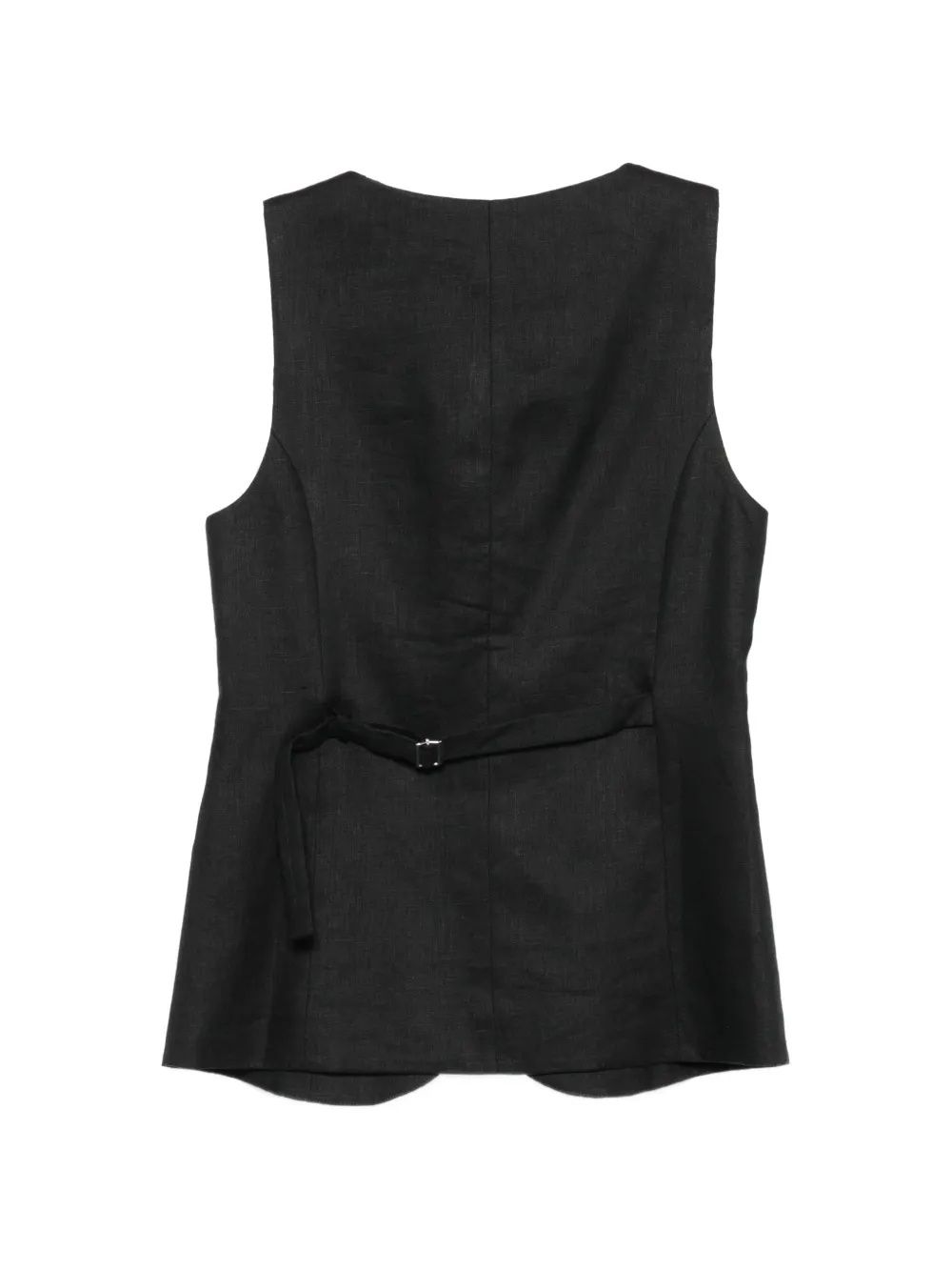 Semicouture Gilet met knopen Zwart