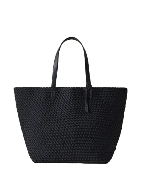 NAGHEDI large Jet Setter handwoven tote bag