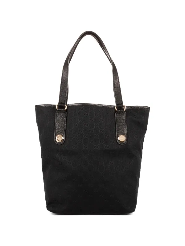 Gucci Pre-Owned GGパターン ハンドバッグ | ブラック | FARFETCH JP