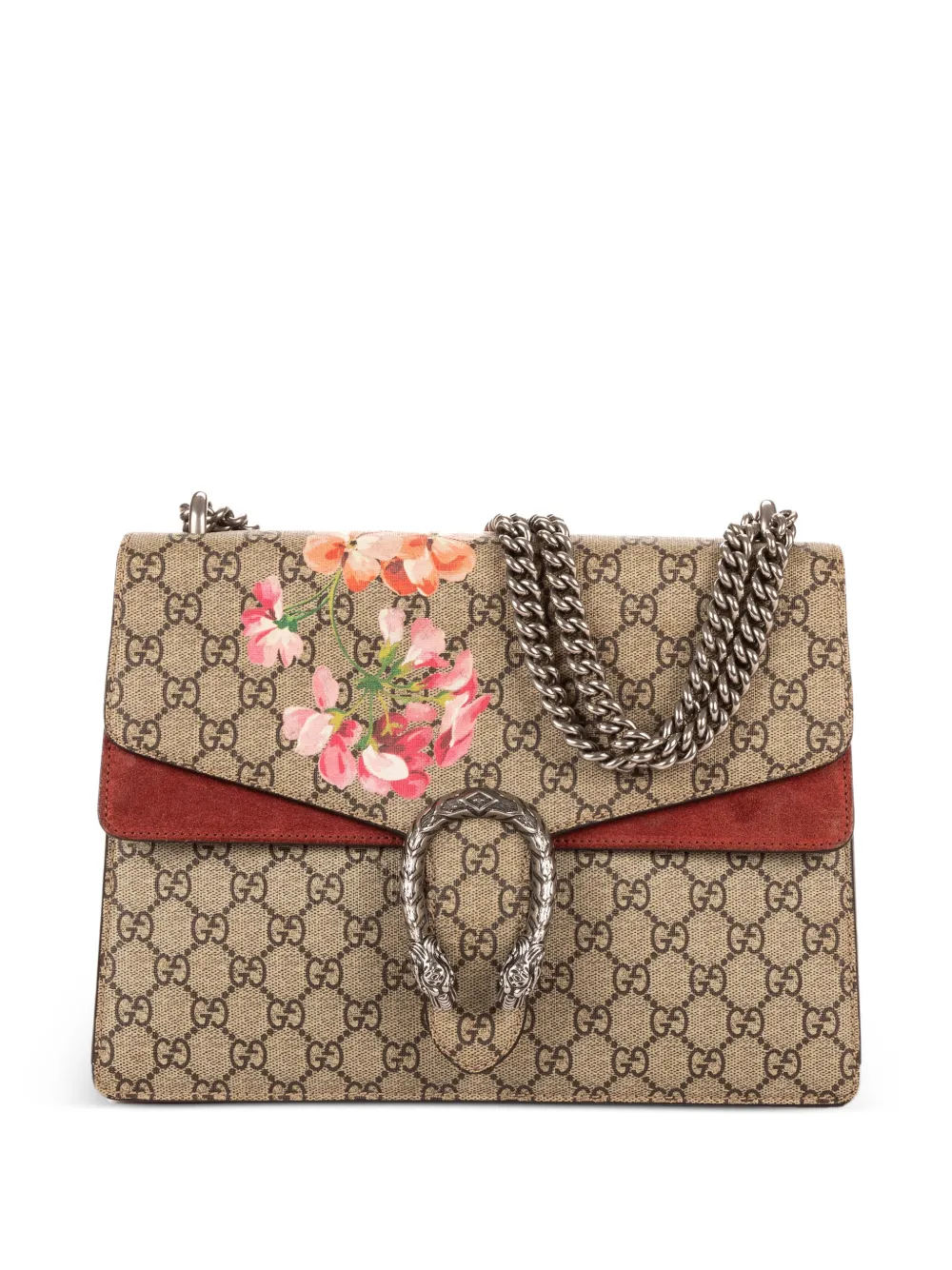 Gucci Pre-Owned Dionysus floral-print shoulder bag - Toni neutri