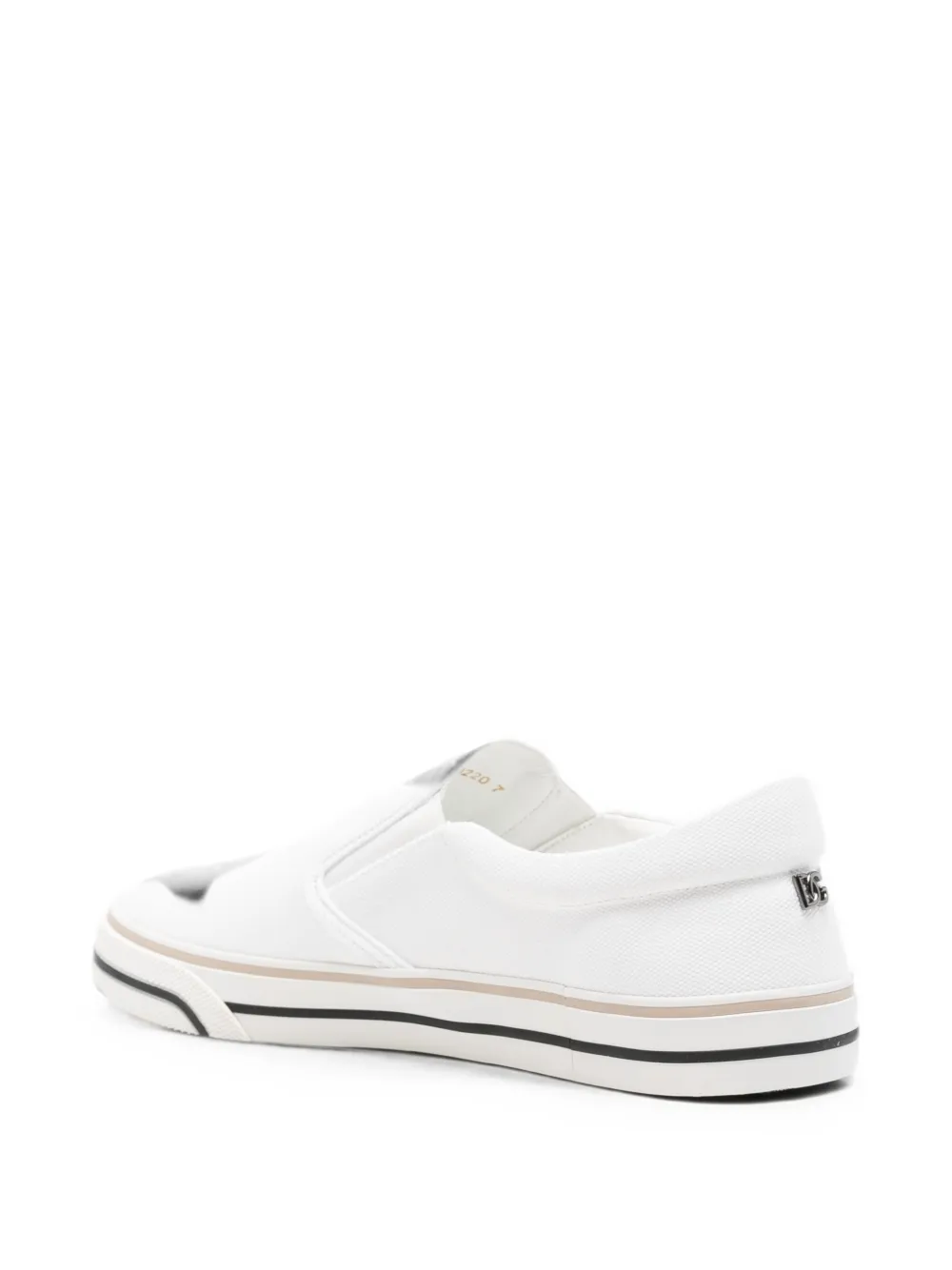 Dolce & Gabbana Bassa slip-on sneakers Wit