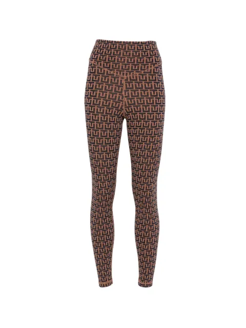 The Upside Castilla geometric-pattern leggings