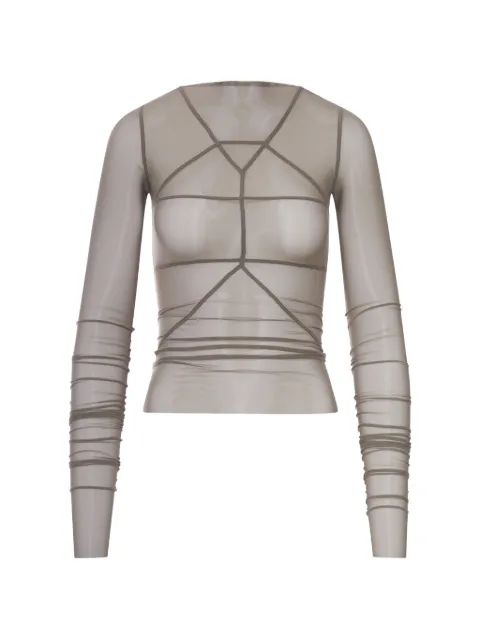 Rick Owens tulle T-shirt