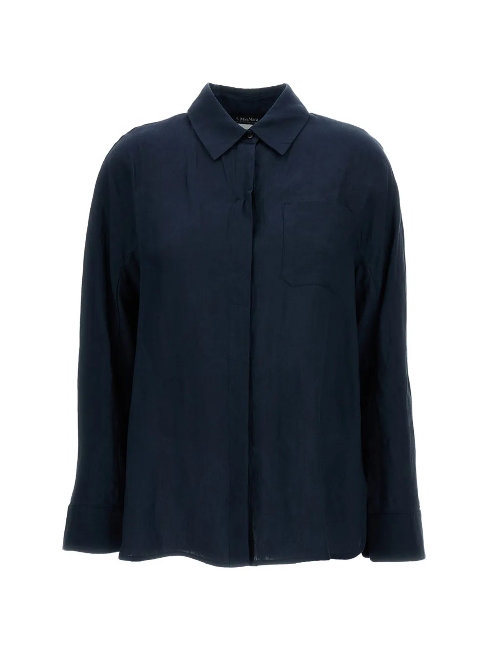 'S Max Mara Gala chest-pocket buttoned shirt - Blu