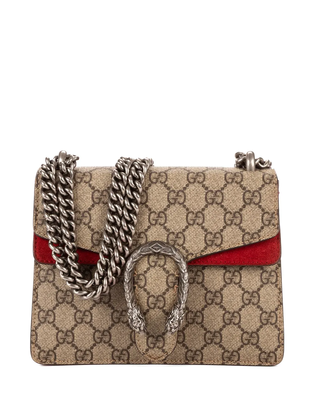 Gucci Pre-Owned Dionysus GG Supreme shoulder bag - Toni neutri