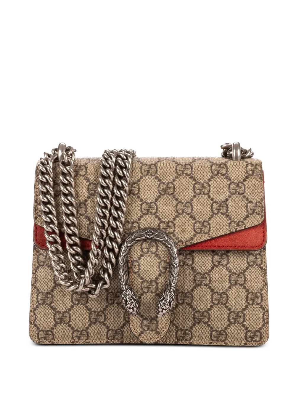 Gucci Pre-Owned Dionysus GG Supreme shoulder bag - Nude