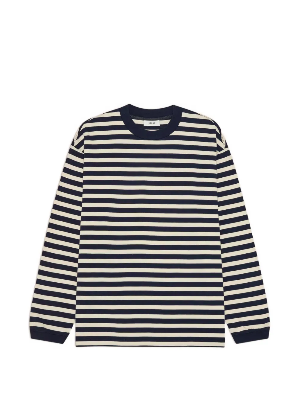 NN07 Lionel striped long-sleeve top - Blu
