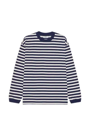 GOSHA RUBCHINSKIY Striped long-sleeve T-shirt | Blue | FARFETCH AU