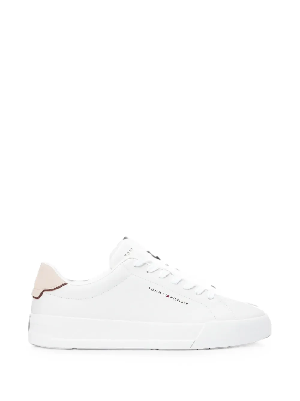 Tommy Hilfiger Court leather sneakers - Weiß