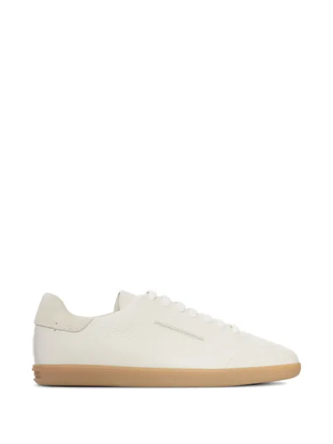 Zegna grained-leather sneakers